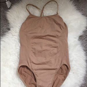 Tan balera leotard
